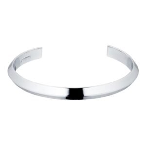 Silver Mens Open Cuff Bangle Goldsmiths